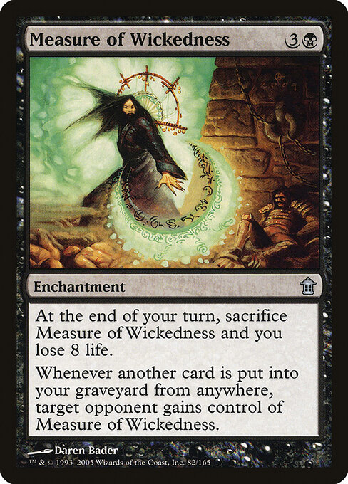 Medida de Maldade — Saviors of Kamigawa 82