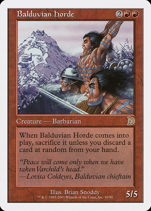 Horda Balduviana — Deckmasters 10