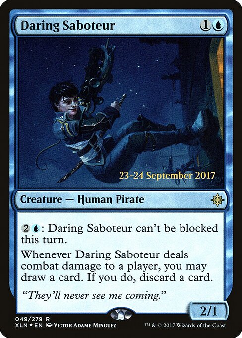Sabotadora Ousada — Ixalan Promos 49s