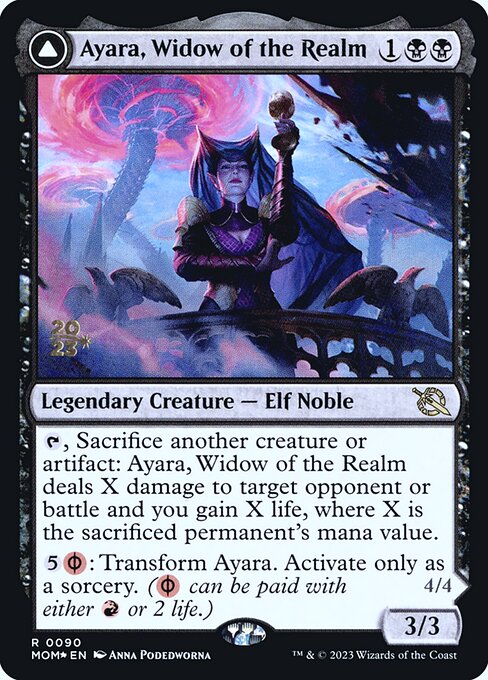 Ayara, Widow of the Realm — March of the Machine Promos 90s