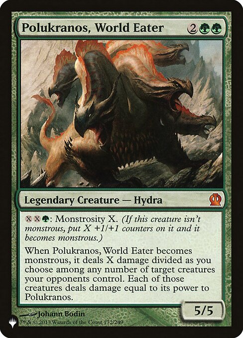 Polucrano, Devorador de Mundos — The List THS-172