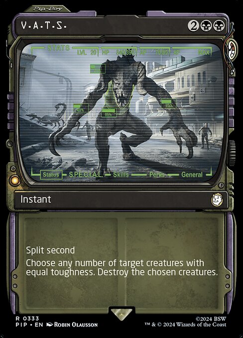V.A.T.S. — Fallout 333