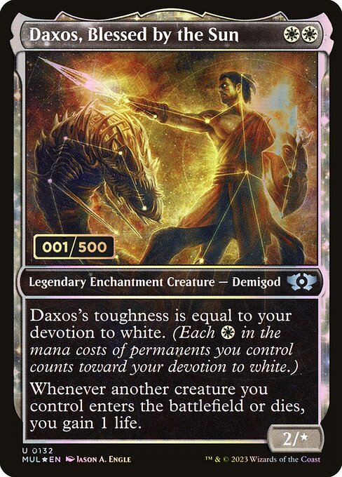 Daxos, Abençoado pelo Sol — Multiverse Legends 132z