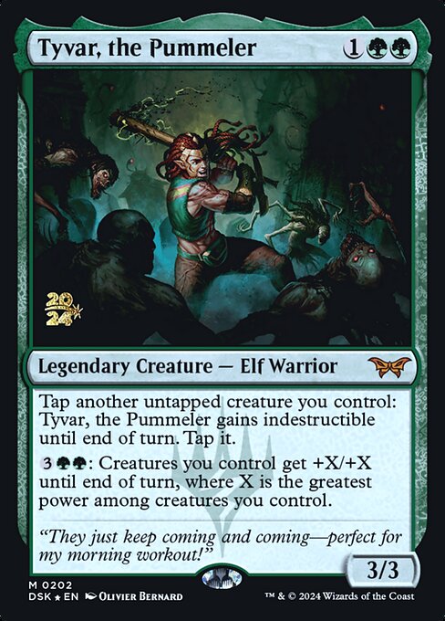 Tyvar, the Pummeler — Duskmourn: House of Horror Promos 202s