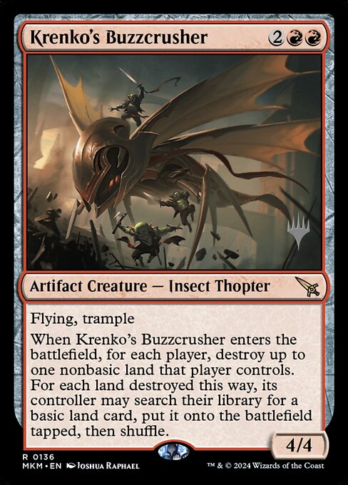 Dezzztruidor de Krenko — Murders at Karlov Manor Promos 136p