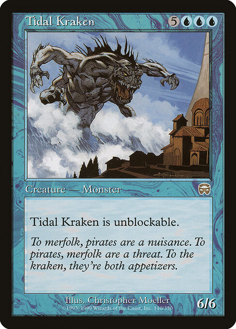 Kraken das Marés — Mercadian Masques 110