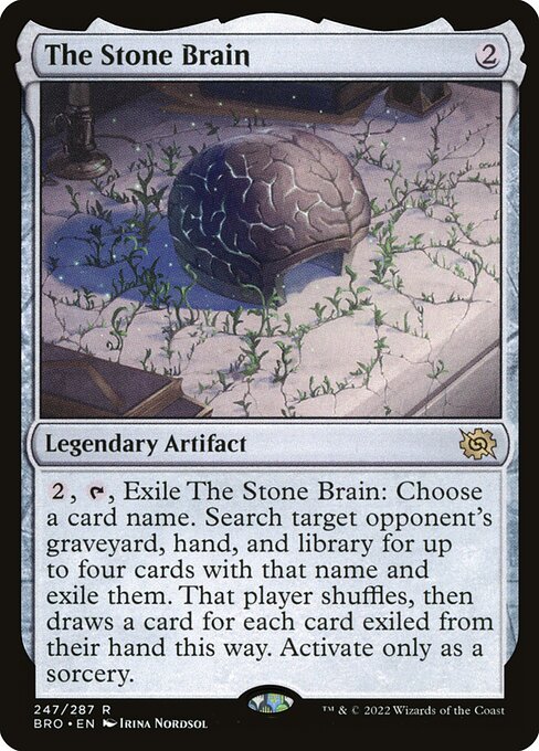 O Cérebro de Pedra — The Brothers' War 247