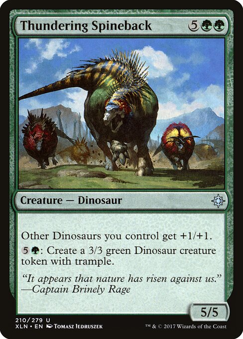 Espinodorso Trovejante — Ixalan 210