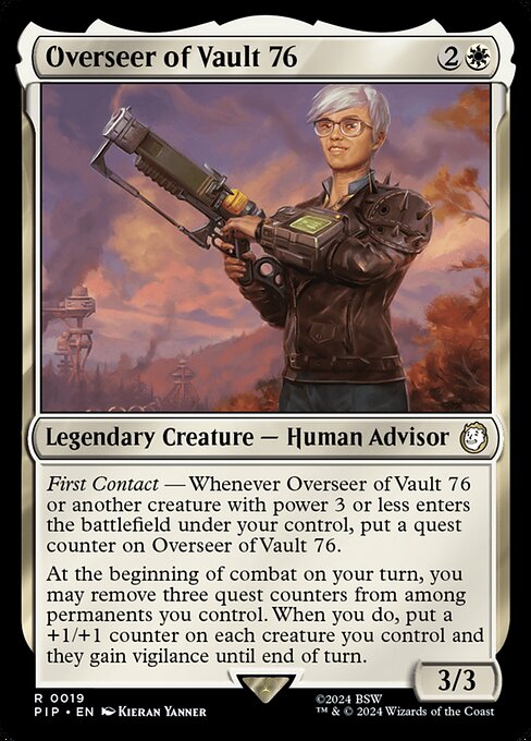 Overseer of Vault 76 — Fallout 19