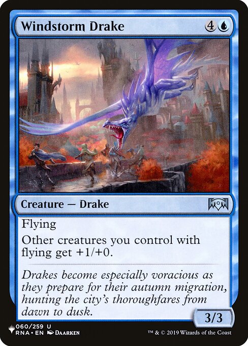Dragonete do Vendaval — The List RNA-60