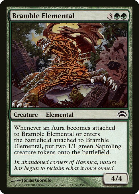 Elemental Espinhoso — Planechase 2012 59
