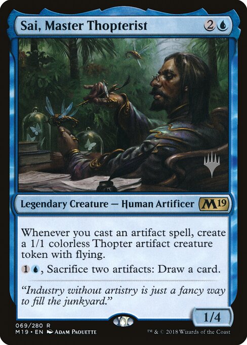 Sai, Topterista Mestre — Core Set 2019 Promos 69p