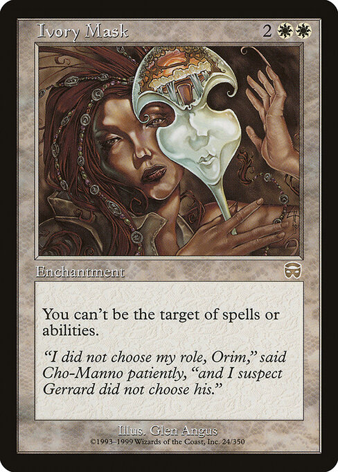 Máscara de Marfim — Mercadian Masques 24