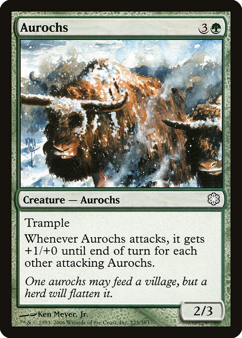 Auroques — Coldsnap Theme Decks 225