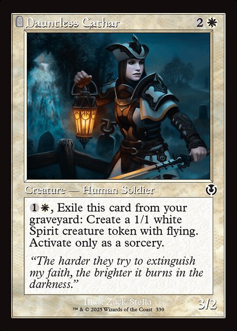 Cátaro Destemido — Innistrad Remastered 339