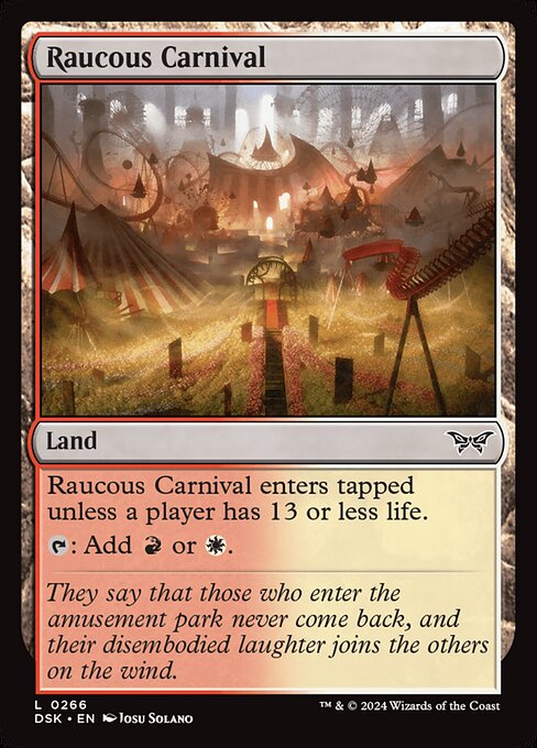 Raucous Carnival — Duskmourn: House of Horror 266
