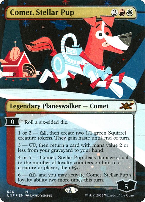Comet, Stellar Pup — Unfinity 526