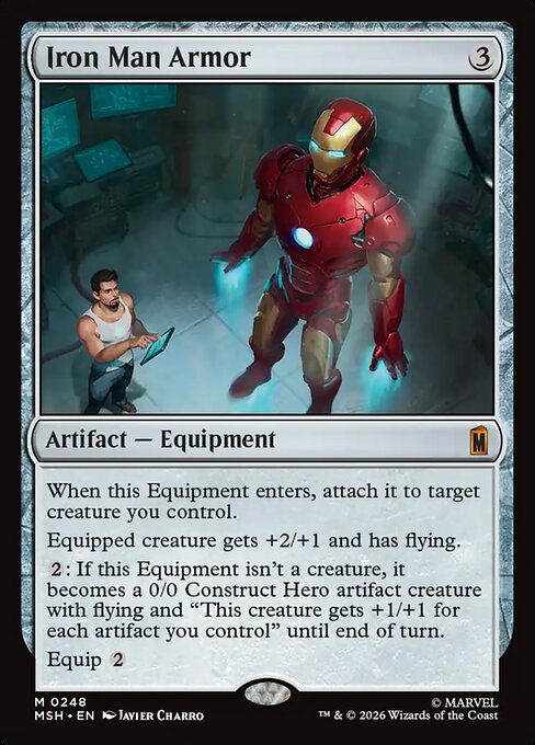 Iron Man Armor — Marvel Super Heroes 248
