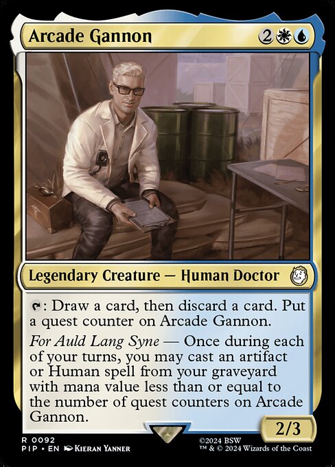 Arcade Gannon — Fallout 92