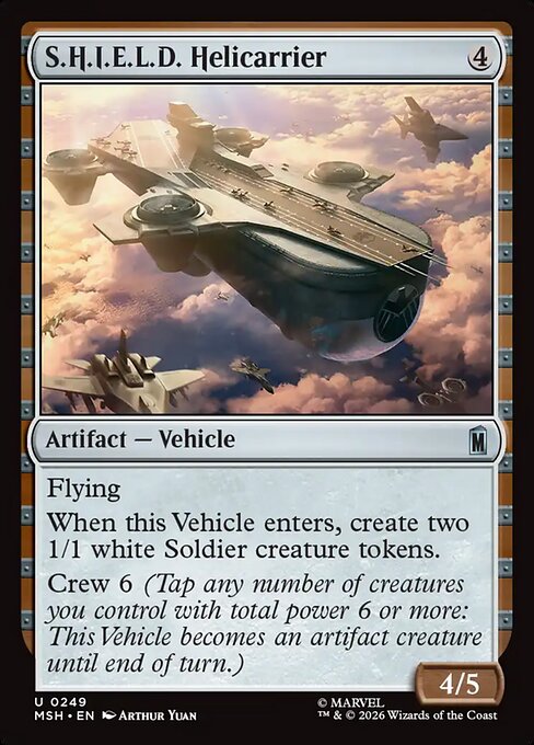 S.H.I.E.L.D. Helicarrier — Marvel Super Heroes 249
