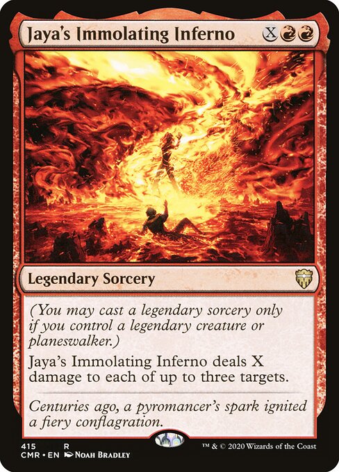 Inferno Imolante de Jaya — Commander Legends 415