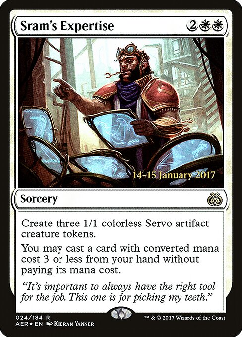 Especialidade de Sram — Aether Revolt Promos 24s