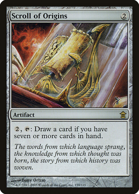 Pergaminho das Origens — Saviors of Kamigawa 159