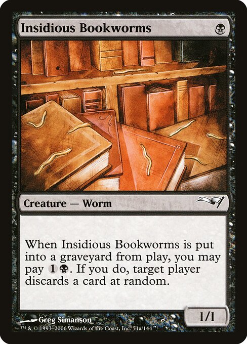 Traças de Livro Insidiosas — Coldsnap Theme Decks 51a