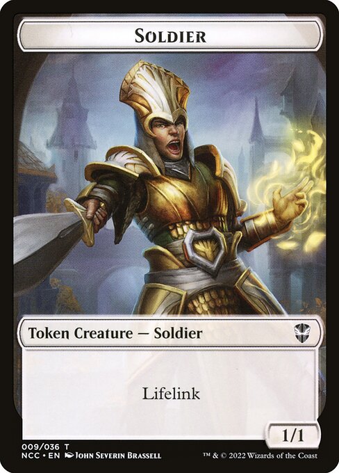 Soldier — New Capenna Commander Tokens 9