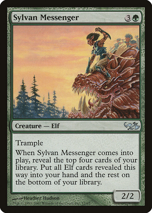 Mensageira Silvestre — Duel Decks: Elves vs. Goblins 12