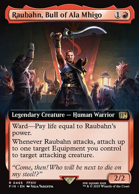 Raubahn, Bull of Ala Mhigo — Final Fantasy 465