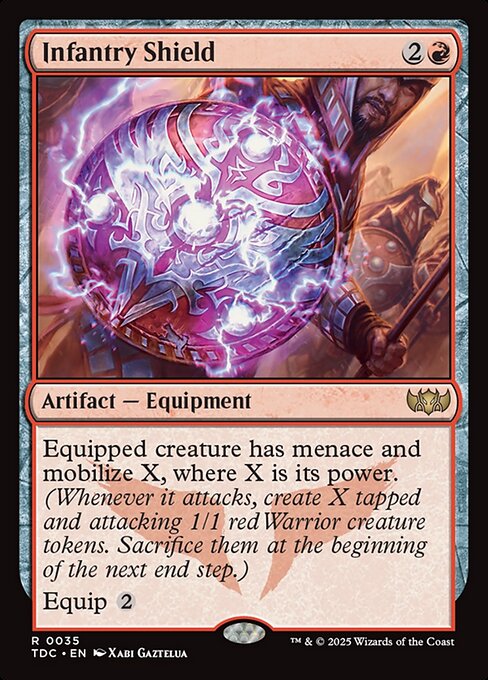 Infantry Shield — Tarkir: Dragonstorm Commander 35