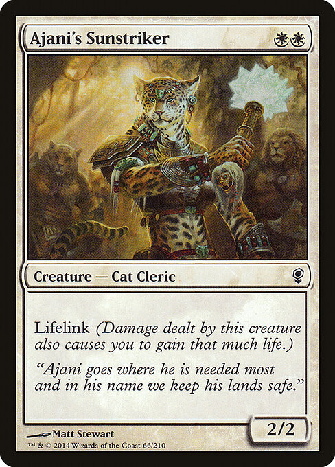 Golpeador Solar de Ajani — Conspiracy 66