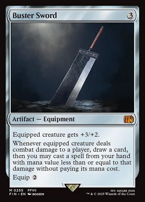 Buster Sword — Final Fantasy 255