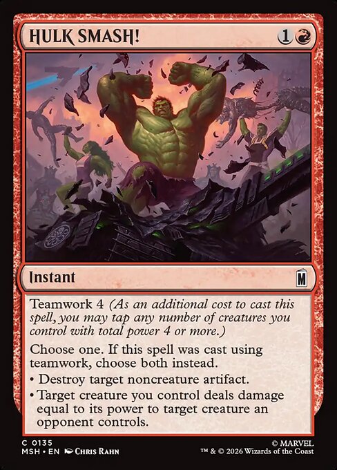 HULK SMASH! — Marvel Super Heroes 135