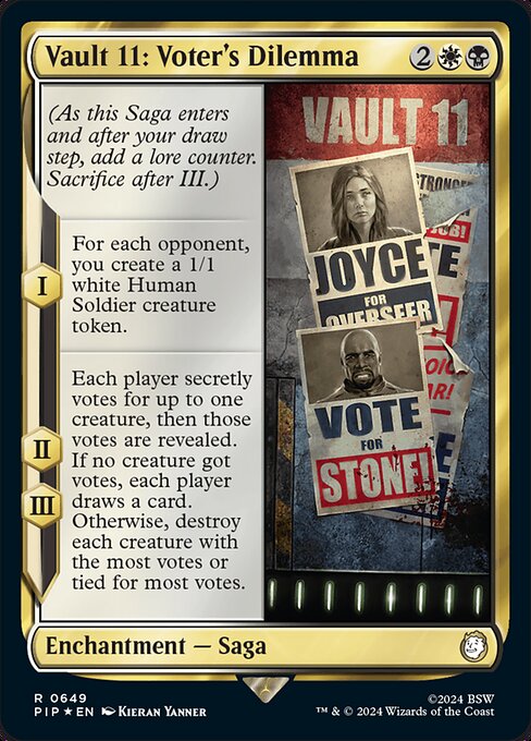 Vault 11: Voter's Dilemma — Fallout 649