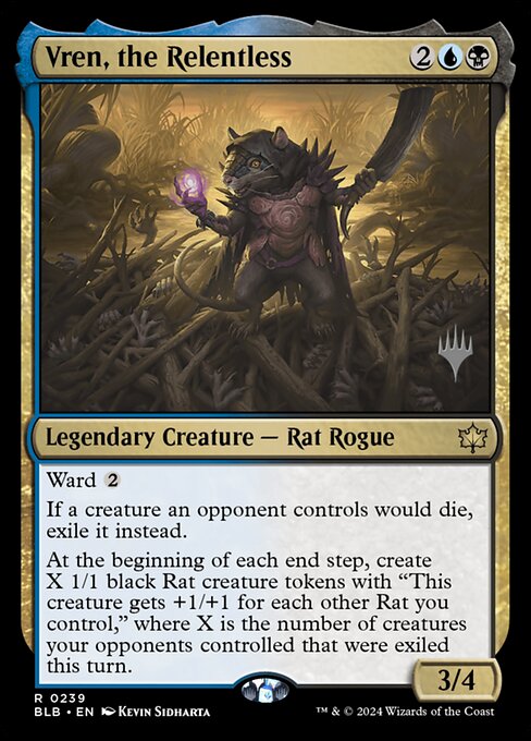 Vren, the Relentless — Bloomburrow Promos 239p
