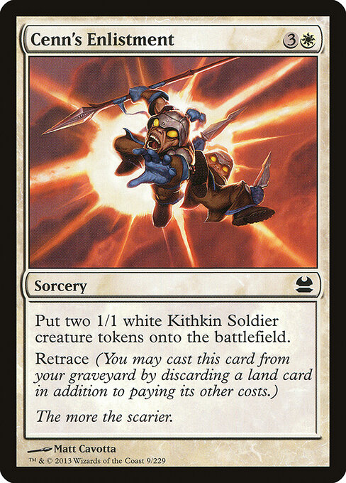Alistamento do Cenn — Modern Masters 9