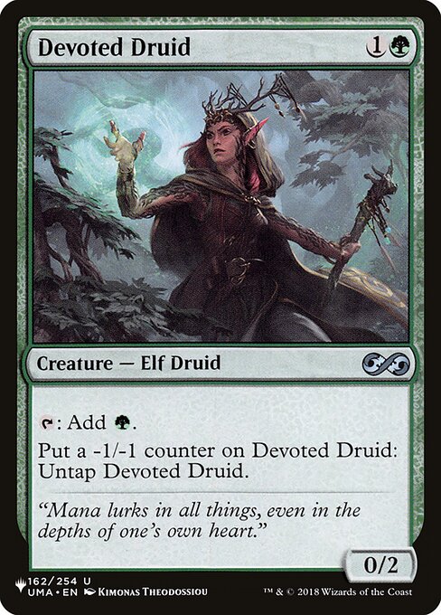 Druida Devotado — The List UMA-162
