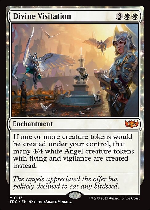 Visita Divina — Tarkir: Dragonstorm Commander 113
