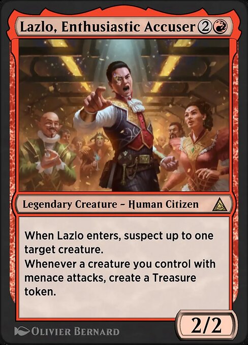 Lazlo, Enthusiastic Accuser — Through the Omenpaths 88