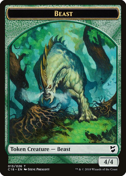 Beast — Commander 2018 Tokens 13