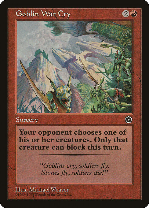 Goblin War Cry — Portal Second Age 104