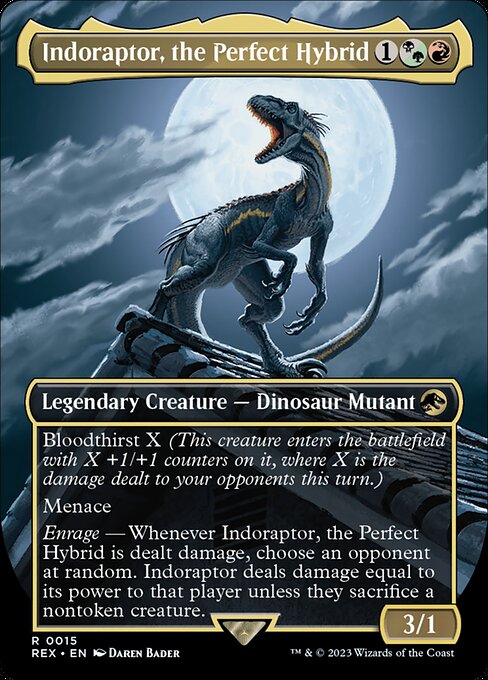 Indoraptor, o Híbrido Perfeito