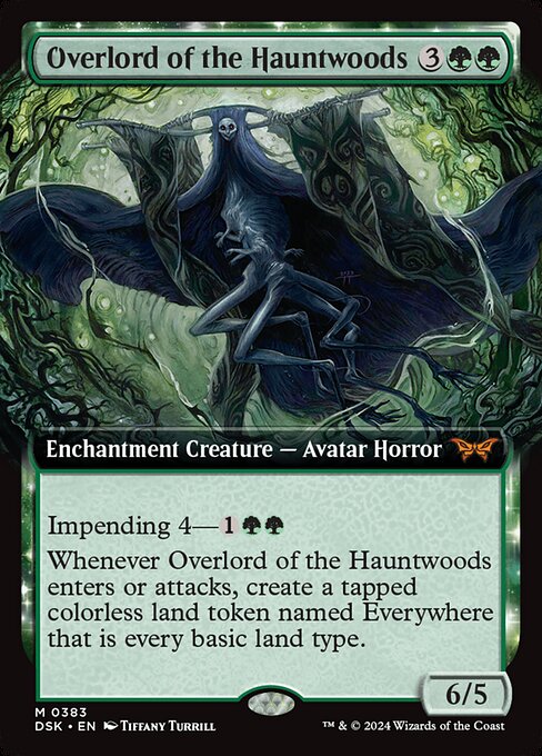 Overlord of the Hauntwoods — Duskmourn: House of Horror 383