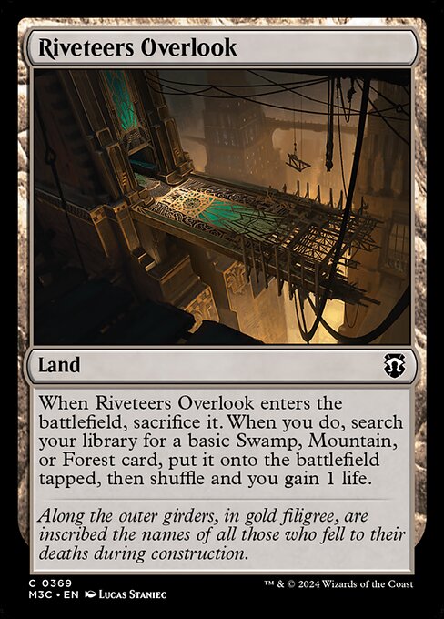 Mirante dos Rebiteiros — Modern Horizons 3 Commander 369