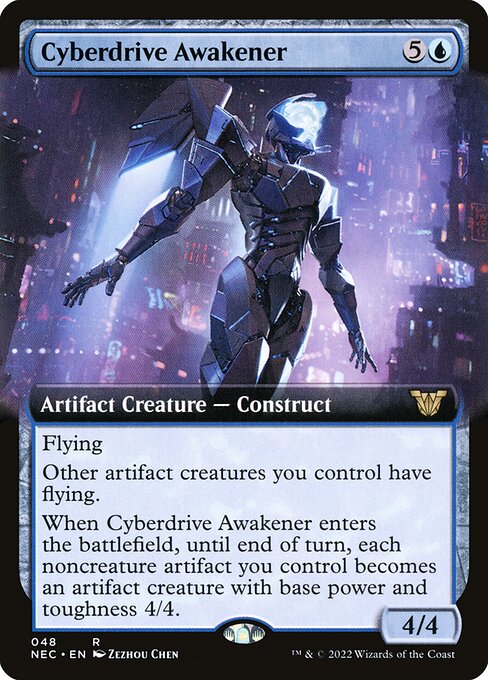 Despertador da Ciberpropulsão — Neon Dynasty Commander 48