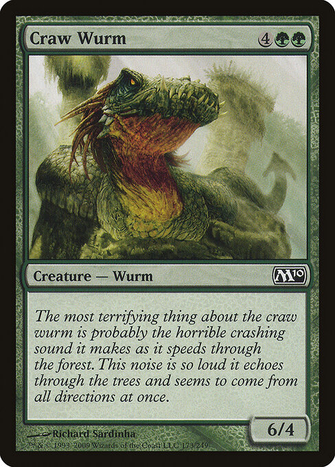 Serpente Terrestre de Craw — Magic 2010 173
