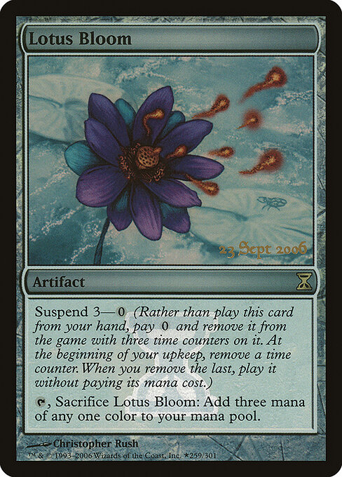 Desabrochar do Lótus — Time Spiral Promos 259★