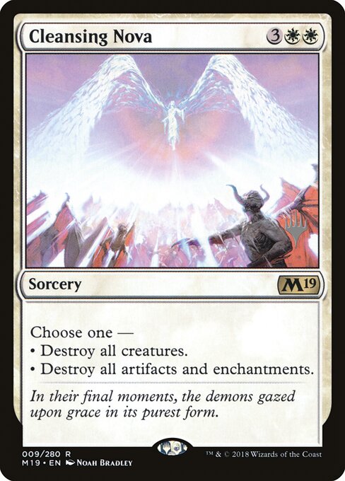 Nova Purificadora — Core Set 2019 Promos 9p